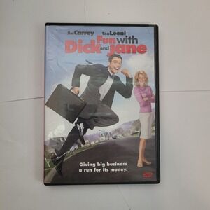 Sony Fun with Dick and Jane DVD Jim Carrey Tea Leoni Comedy Widescreen